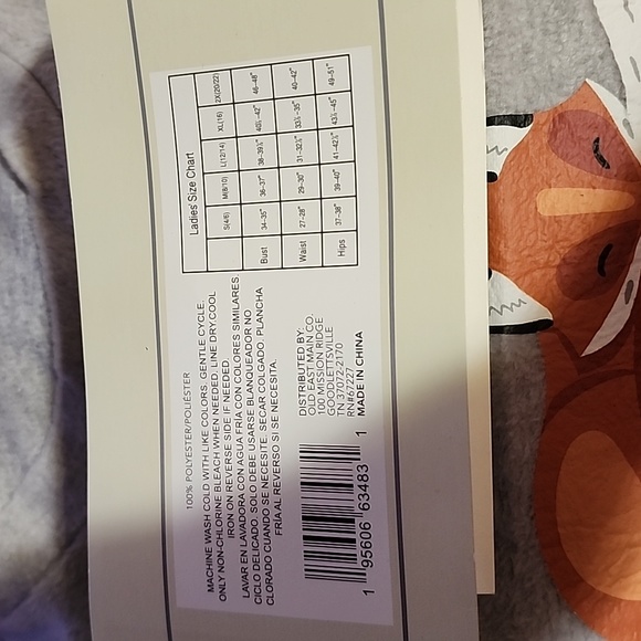 NEW IN PACKAGE  - BOBBIE BROOKS LADIES TWO PIECE PJ SET  SIZE  ( MEDUIM  ). - Picture 3 of 9